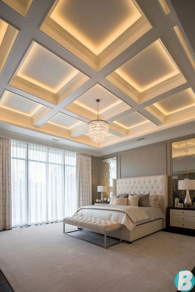 Crown molding and ceiling design work